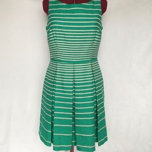 ADORABLE Teal Green/White Stripe Taylor Dress! NWT Size 10